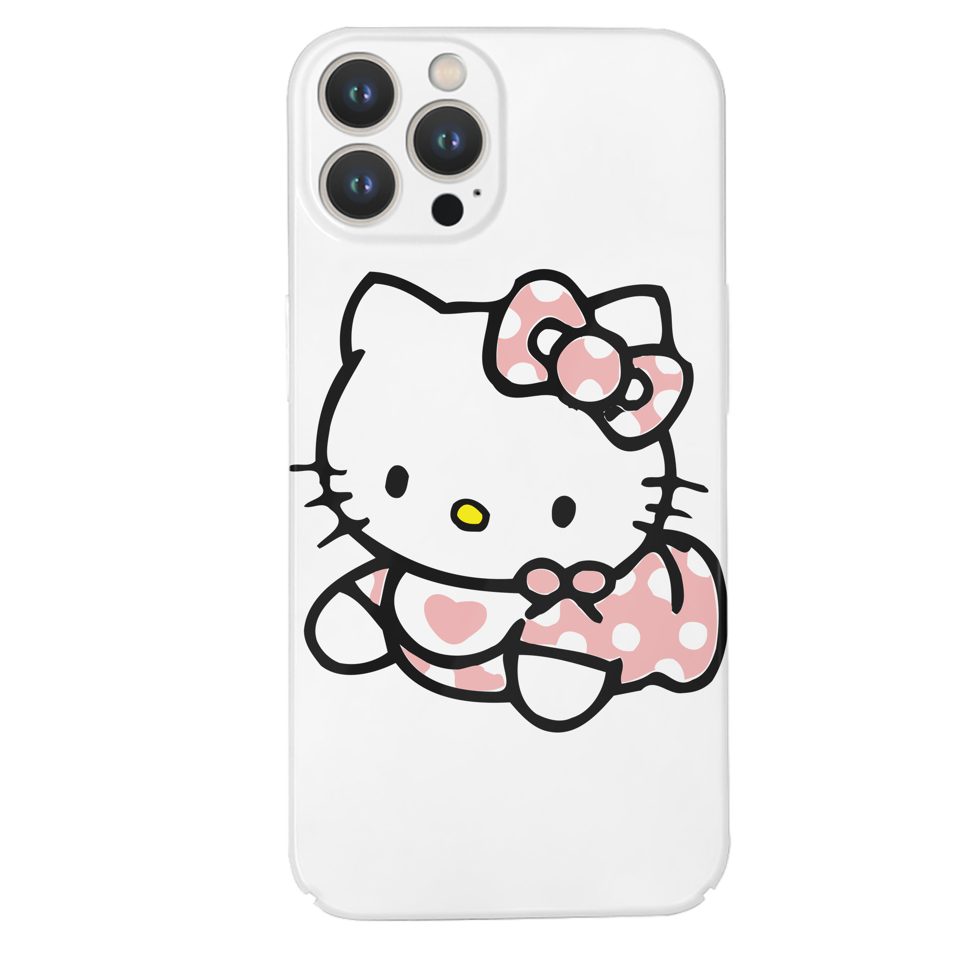 （画像用） Hello Kitty ハローキティ 【iPhone 14シリーズ対応】ハードケース